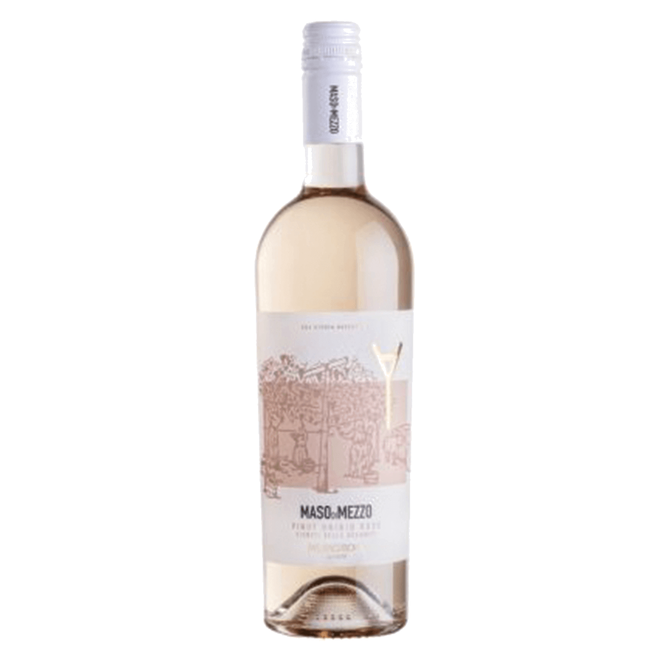 Mezzocorona Maso di Mezzo Rosé 2023 (6 Bottles) Trentino-Alto Adige, Italy