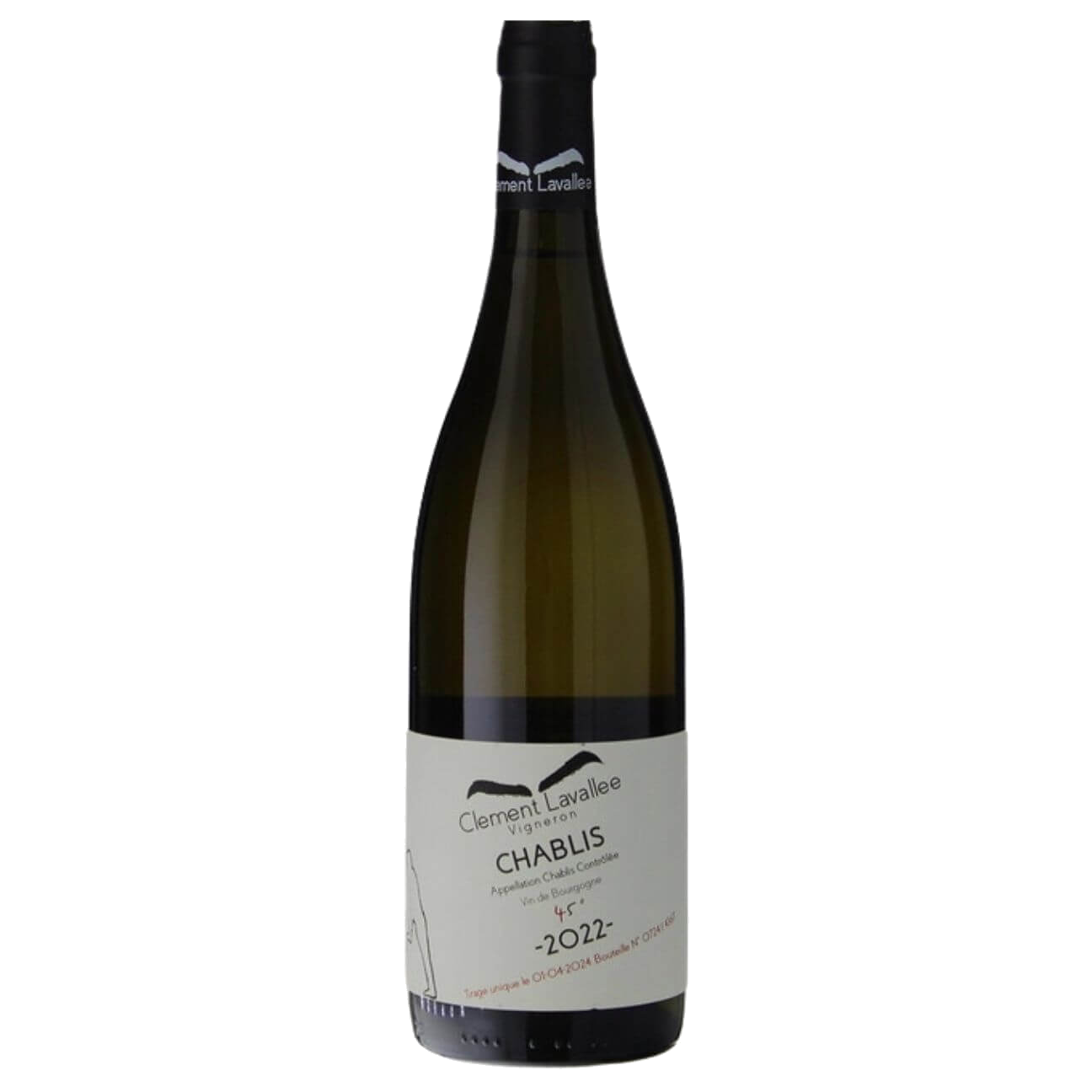 Clément Lavallée Chablis 45 Degrees 2022 (6 Bottles) Burgundy, France