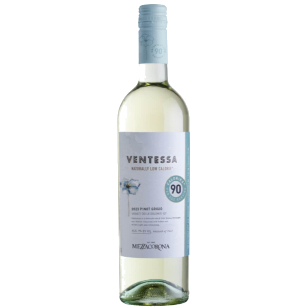 Mezzacorona Ventessa Low Alcohol Pinot Grigio 2023 (12 Bottles) Trentino-Alto Adige, Italy