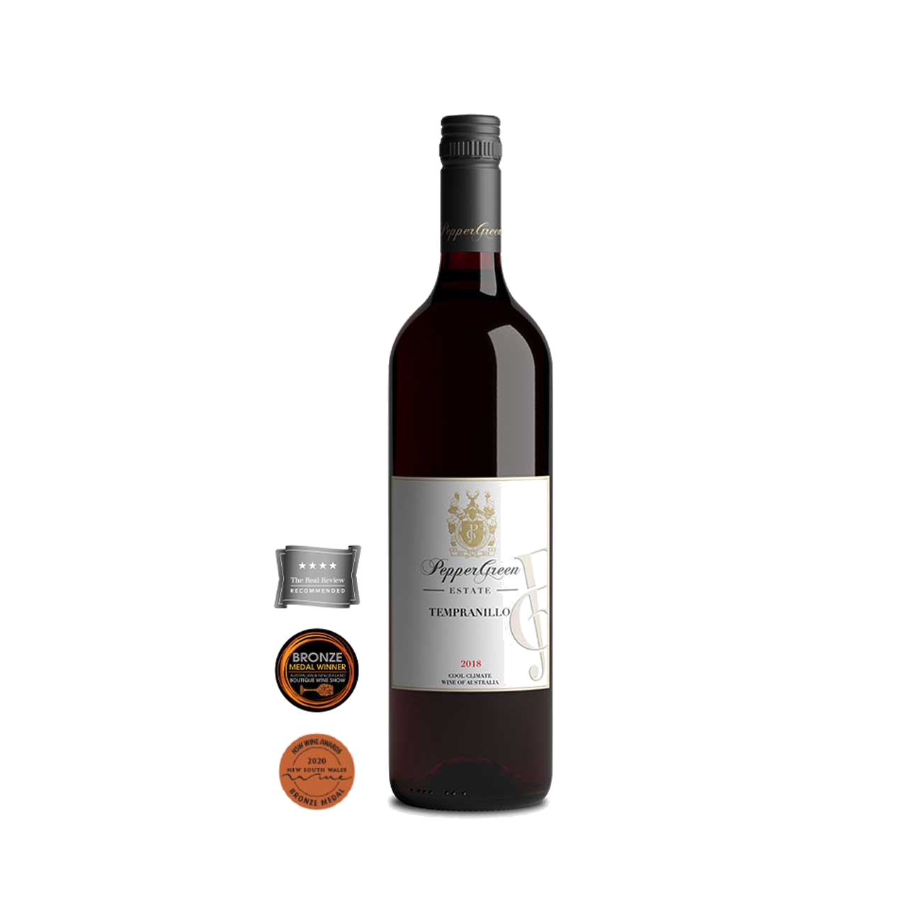 PepperGreen Estate Tempranillo 2021 (6 Bottles) Southern Highlands, NSW
