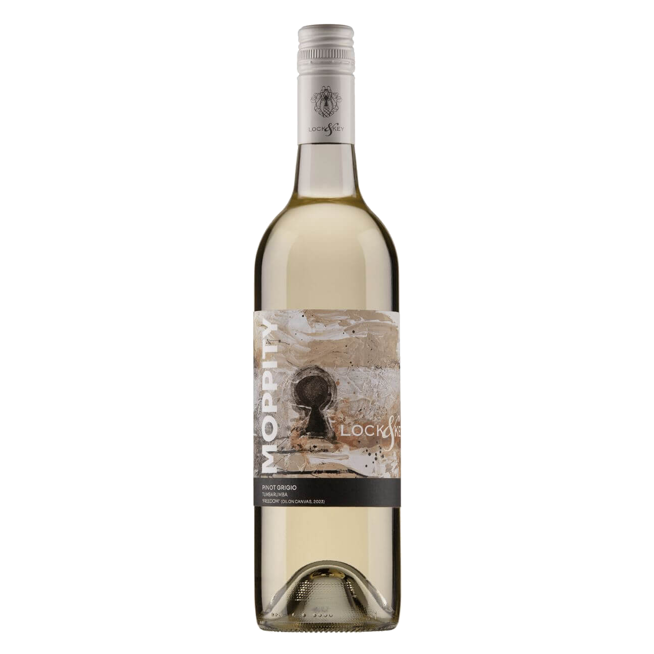 Moppity Lock & Key Pinot Grigio 2023 (12 Bottles) Hilltops, NSW