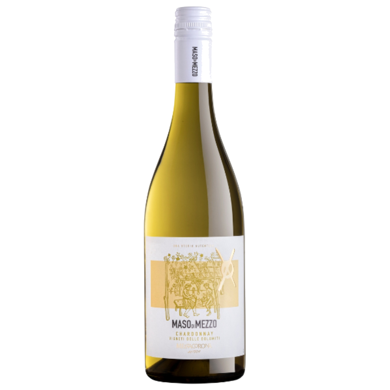 Mezzacorona Maso Di Mezzo Chardonnay 2024 (6 Bottles) Trentino-Alto Adige, Italy