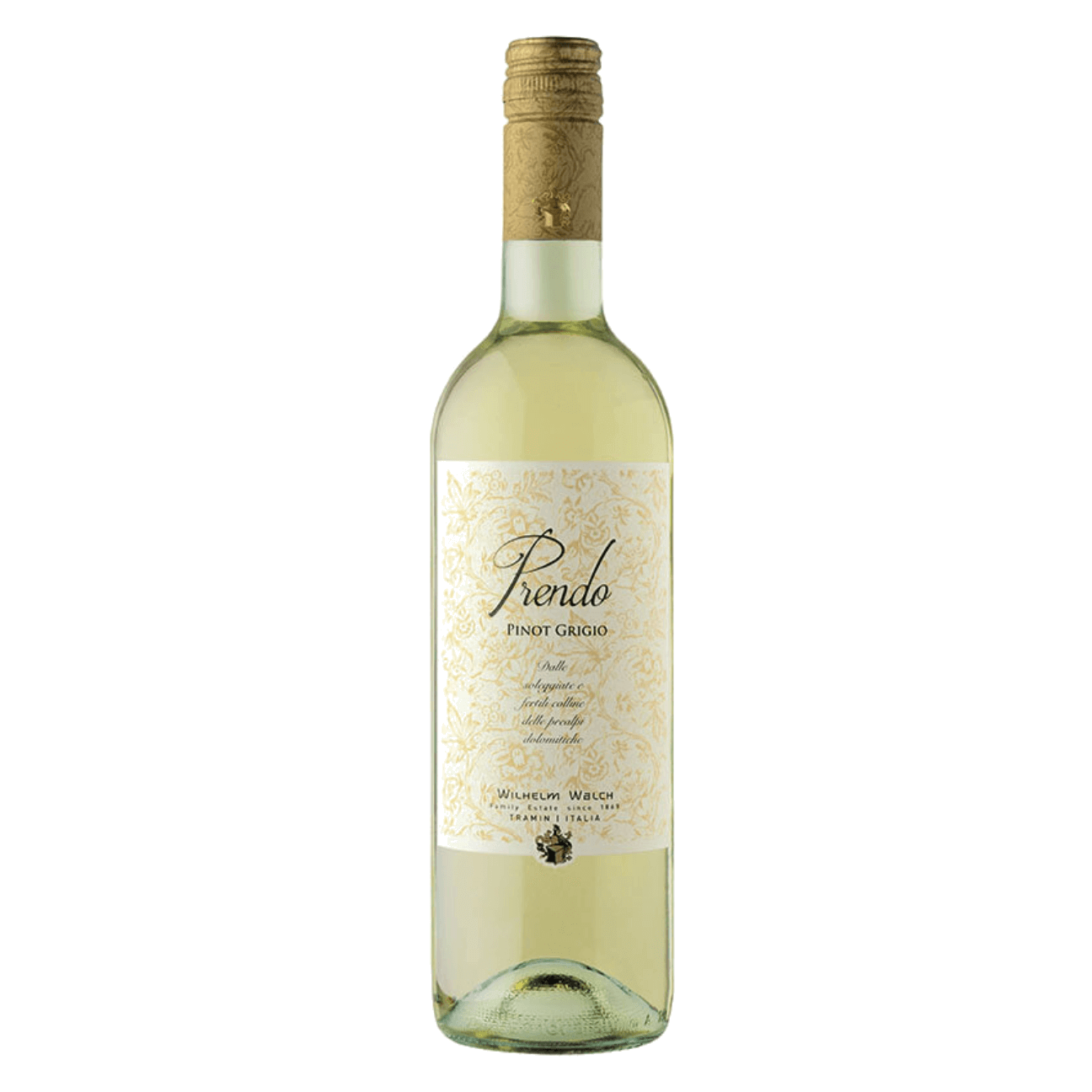 Wilhelm Walch “Prendo” Pinot Grigio 2024 (12 Bottles) Alto Adige, Italy