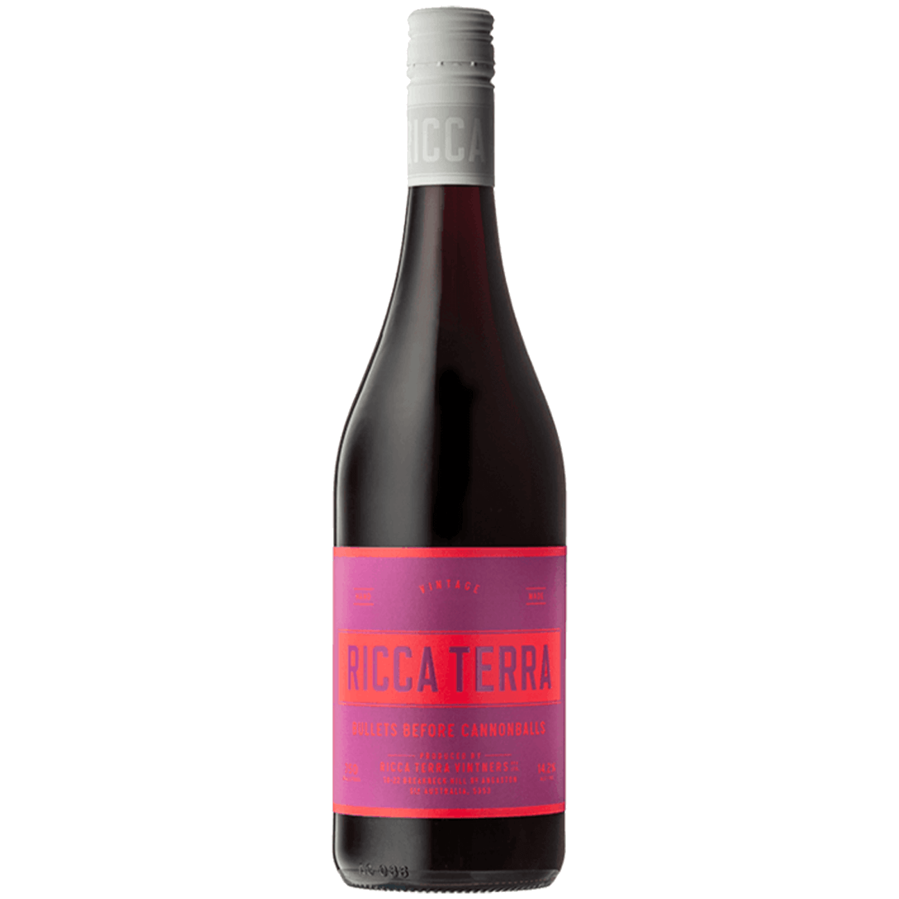 Ricca Terra Bullets Before Cannonballs 2023 (12 Bottles) Riverland, SA