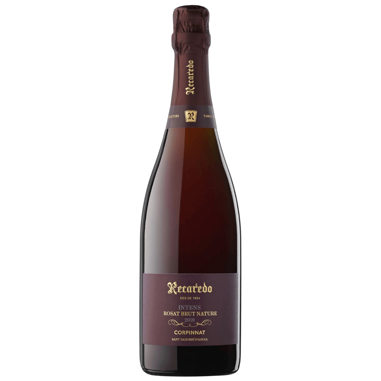 Recaredo Corpinnat Intens Rosat Brut Nature 2019 (6 Bottles) Penedès, Spain
