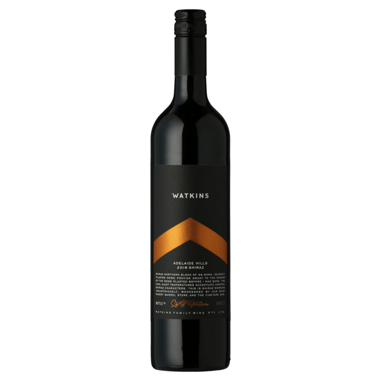 Watkins Heritage Shiraz 2018 (6 Bottles) Adelaide Hills, SA