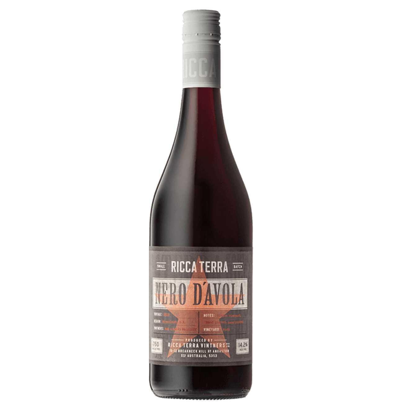 Ricca Terra Nero d’Avola 2025 (12 Bottles) Riverland, SA