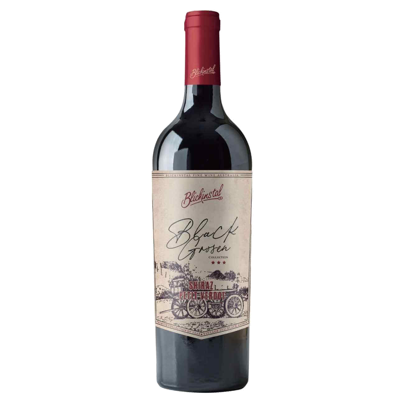 Blickinstal Black Groben Shiraz Petit Verdot 2021 (6 Bottles) Langhorne Creek, McLaren Vale