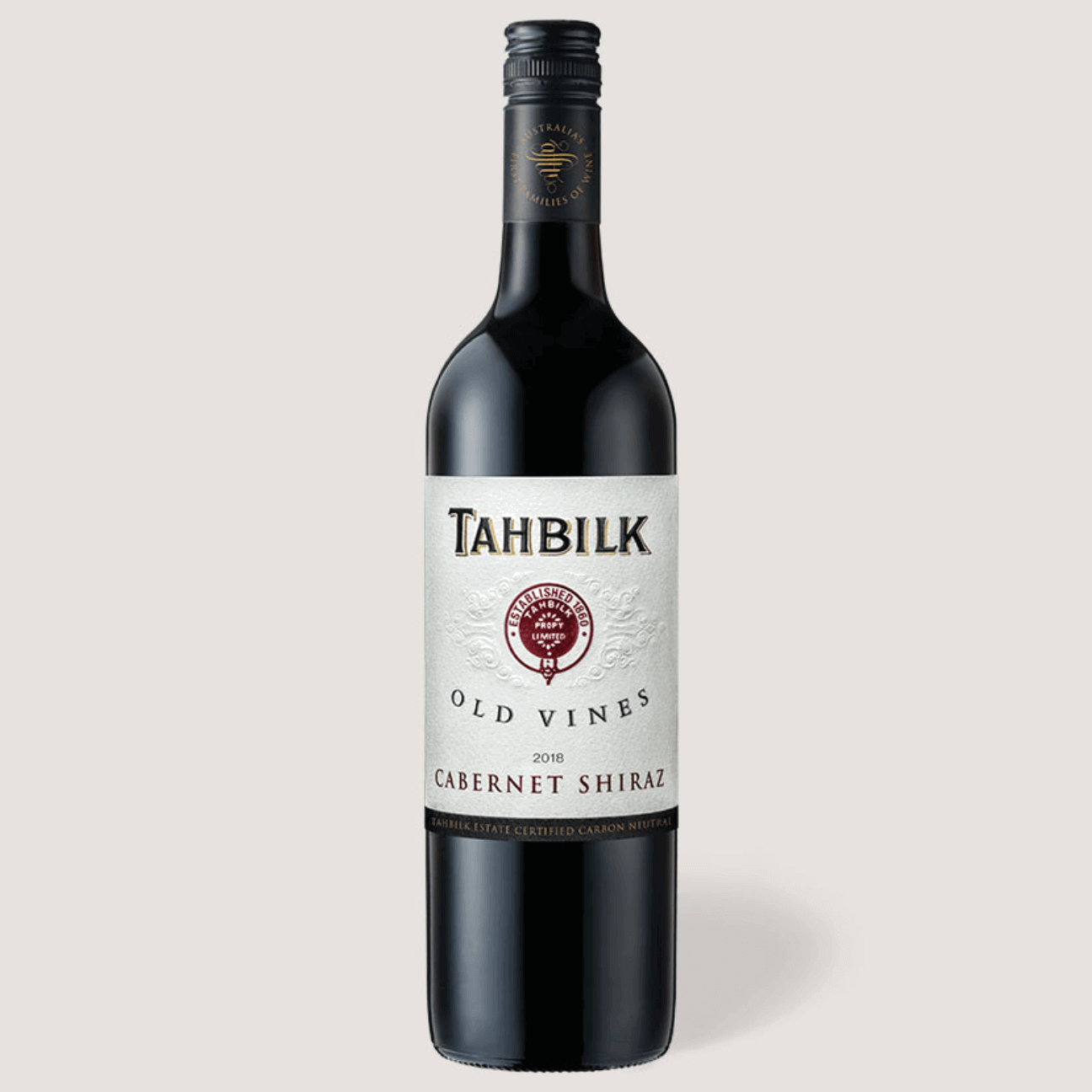Tahbilk Old Vines Cabernet Shiraz 2018 (6 Bottles) Nagambie, Victoria