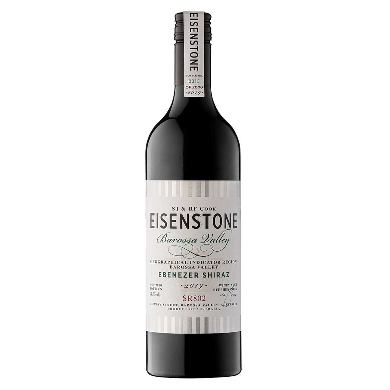 Eisenstone Ebenezer Shiraz SR802 2022 (6 Bottles) Barossa Valley, SA