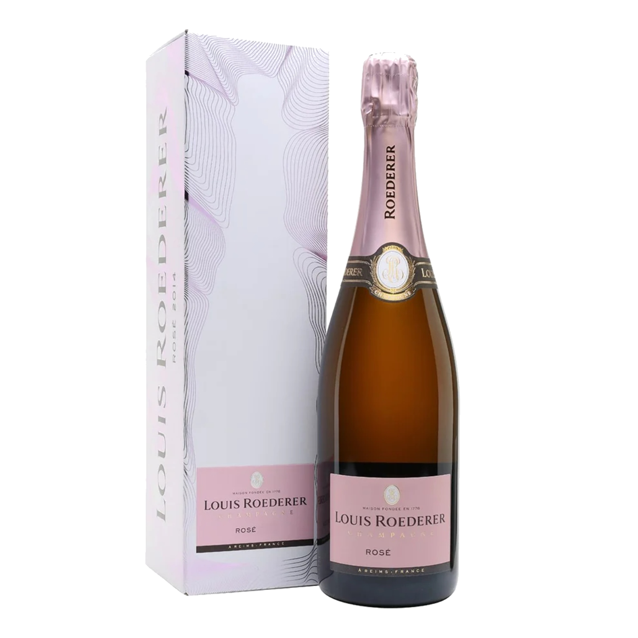 Louis Roederer Vintage Rosé Champagne 2017 Graphic Gift Box (6 Bottles) Champagne, France