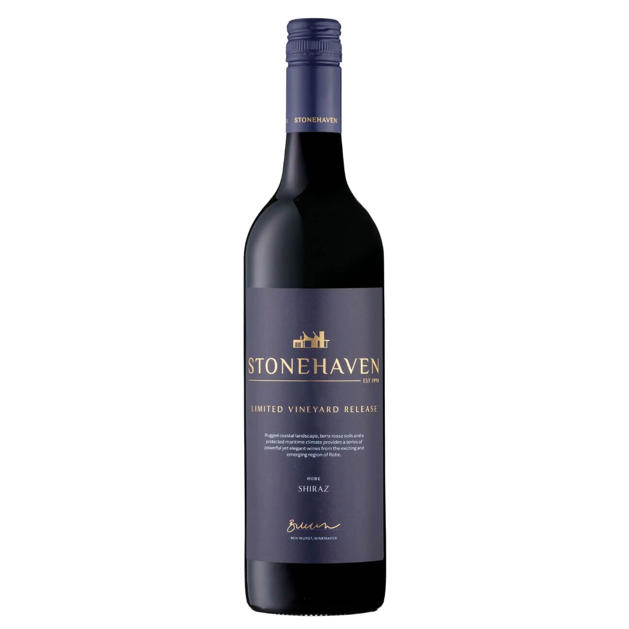 Stonehaven Limited Vineyard Release Robe Shiraz 2024 (6 Bottles) Robe, SA