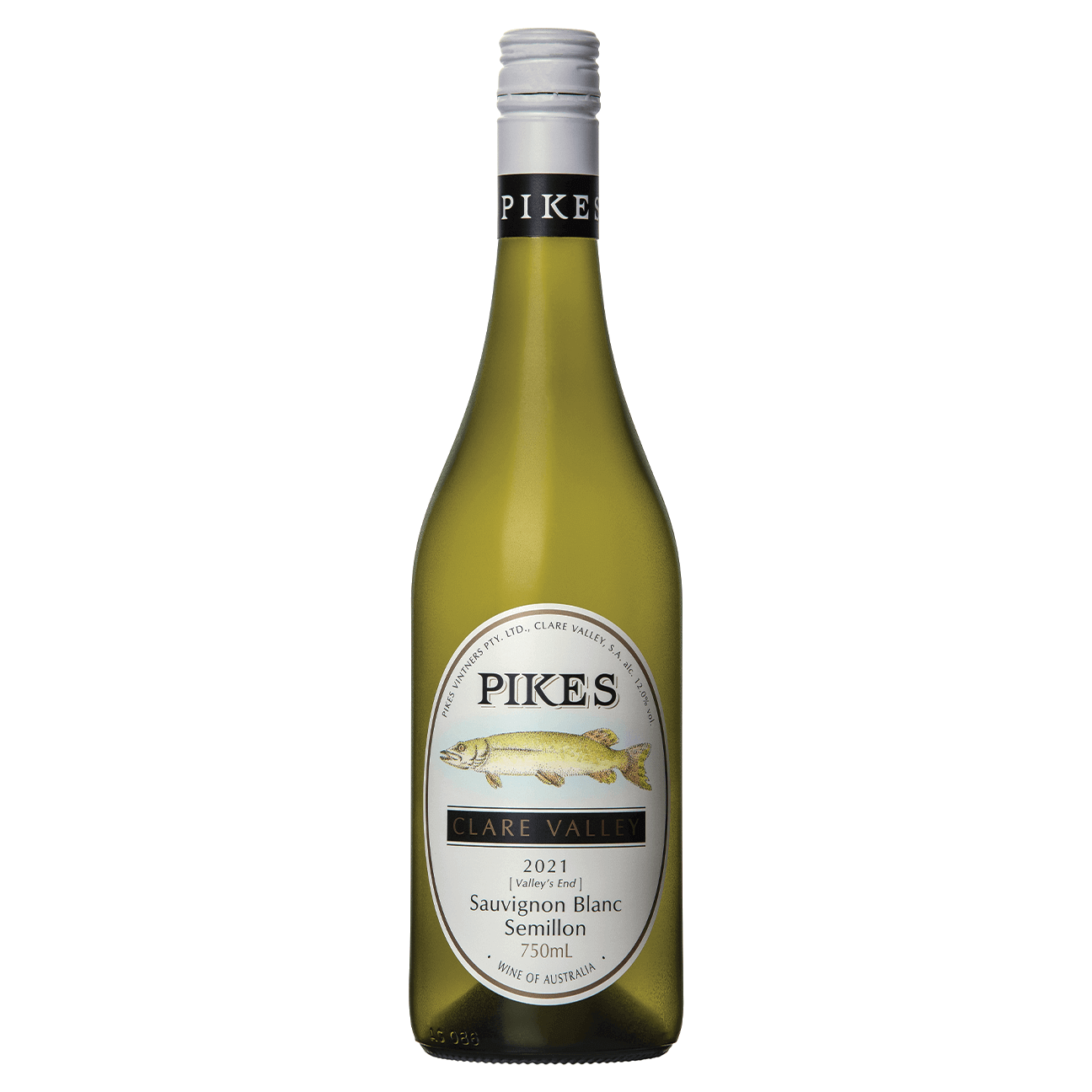 Pikes 'Valley's End' Sauvignon Blanc Semillon 2024 (6 Bottles) Clare Valley, SA