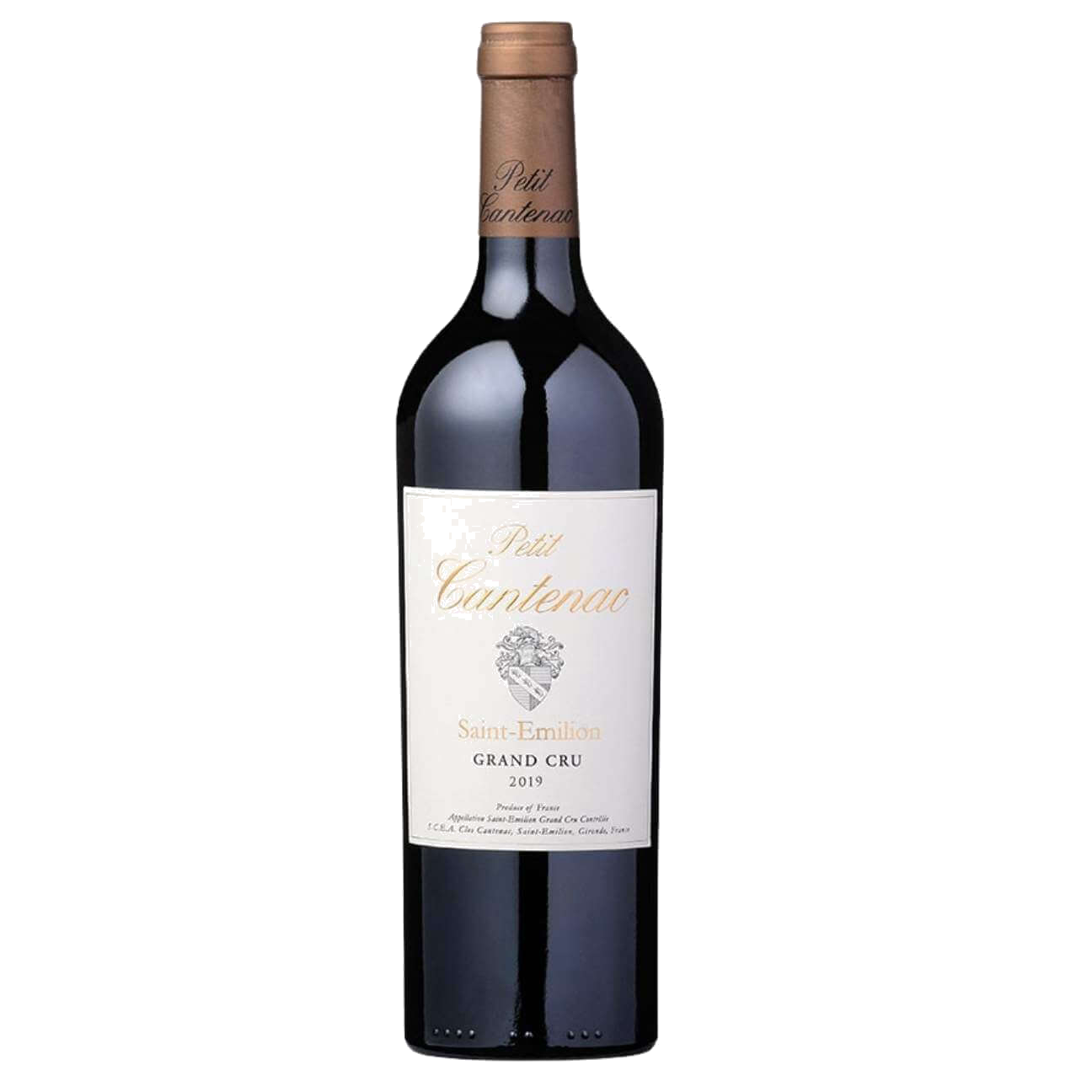 Clos Cantenac Petit Cantenac Saint-Émilion Grand Cru 2019 (6 Bottles) Bordeaux, France