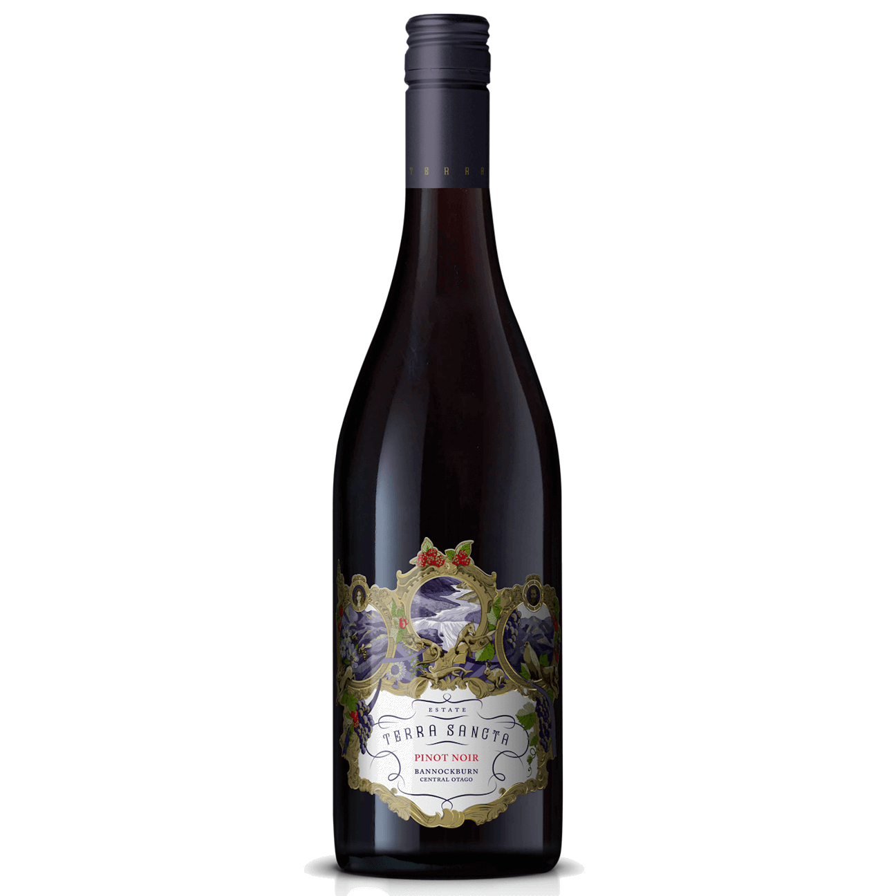 Terra Sancta Estate Pinot Noir 2024 (12 Bottles) Bannockburn, New Zealand