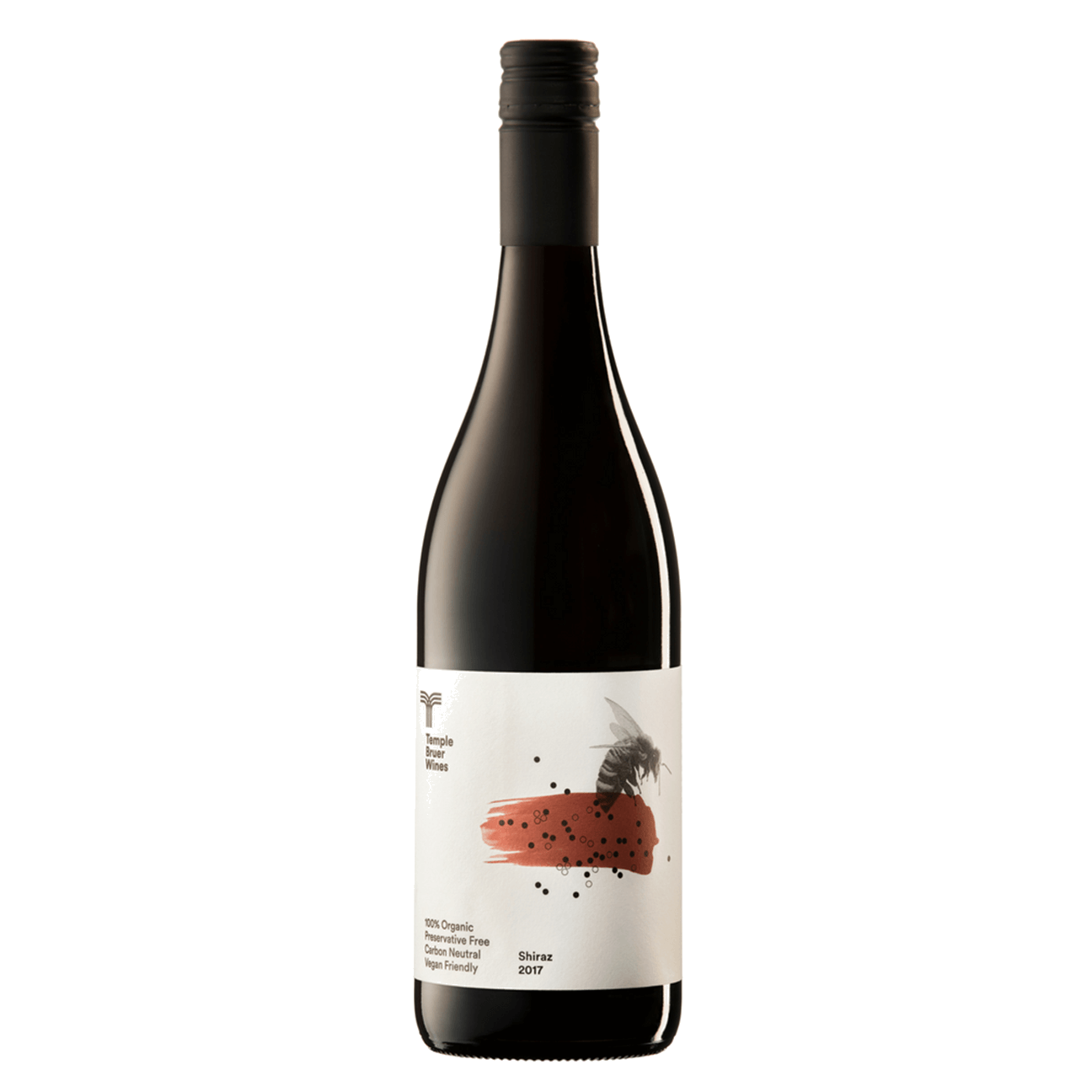 Temple Bruer Preservative Free Shiraz 2023 (12 Bottles) Riverland, SA