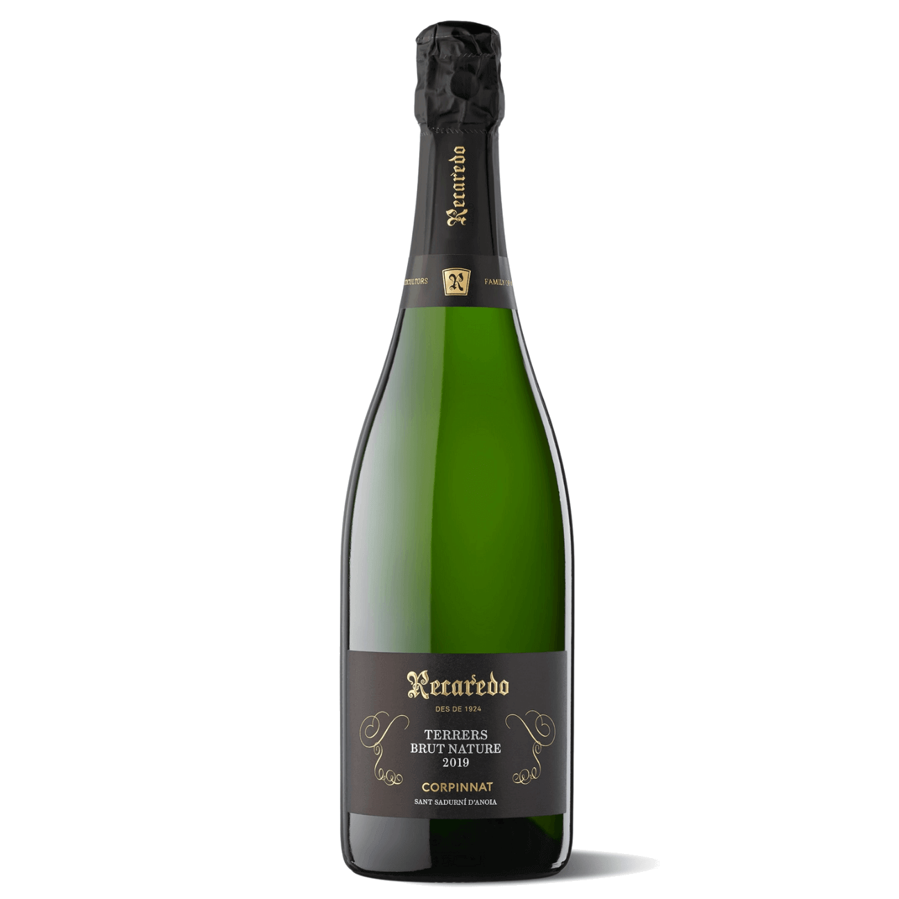 Recaredo Corpinnat Terrers Brut Nature 2019 (6 Bottles) Penedès, Spain