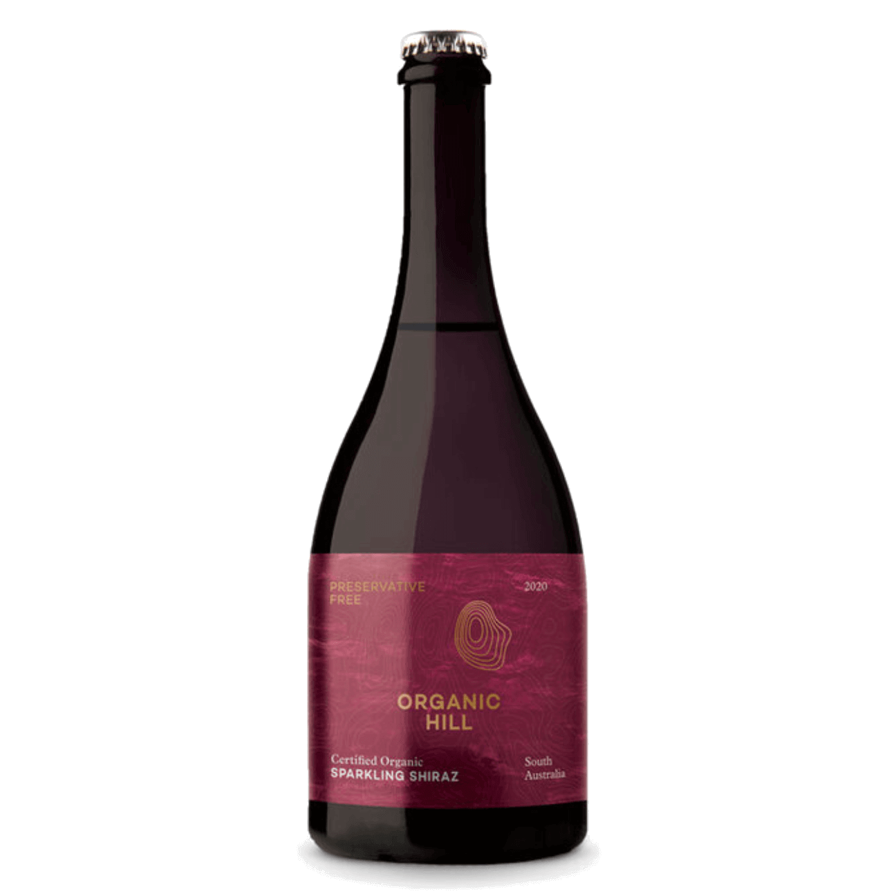 Organic Hill Preservative Free Sparkling Shiraz (12 Bottles) McLaren Vale, SA