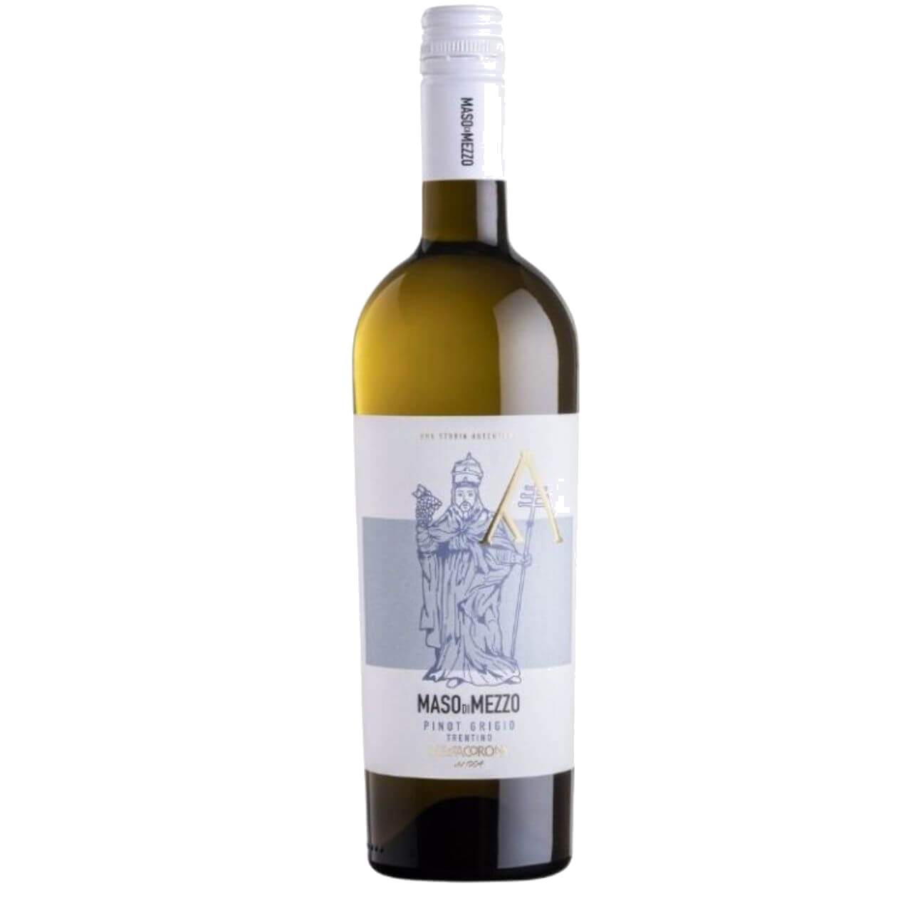Mezzacorona Maso di Mezzo Pinot Grigio 2024 (6 Bottles) Trentino-Alto Adige, Italy