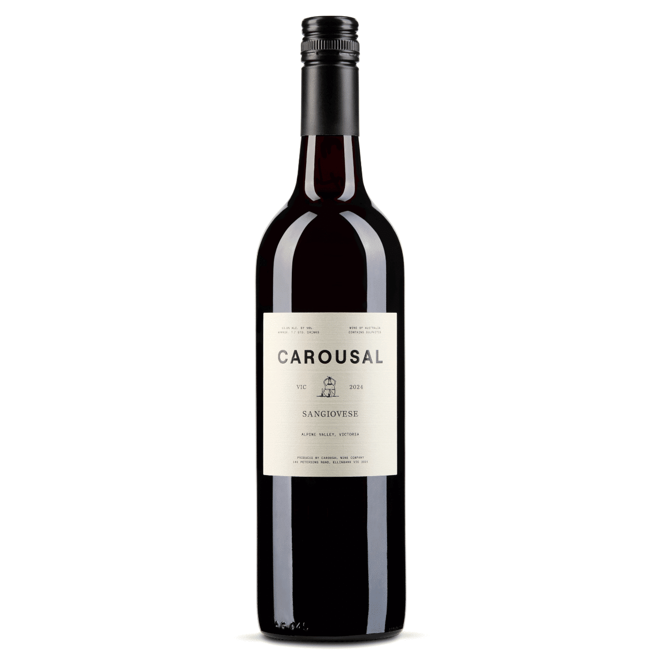 Carousal Wines Sangiovese 2024 (12 Bottles) Alpine Valleys, VIC