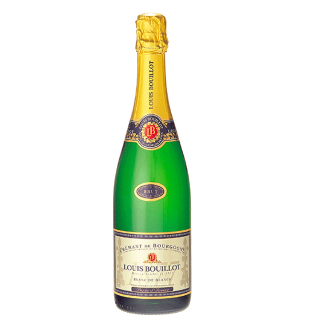 Louis Bouillot Perle d'Ivoire Blanc de Blancs NV (6 Bottles) Burgundy, France