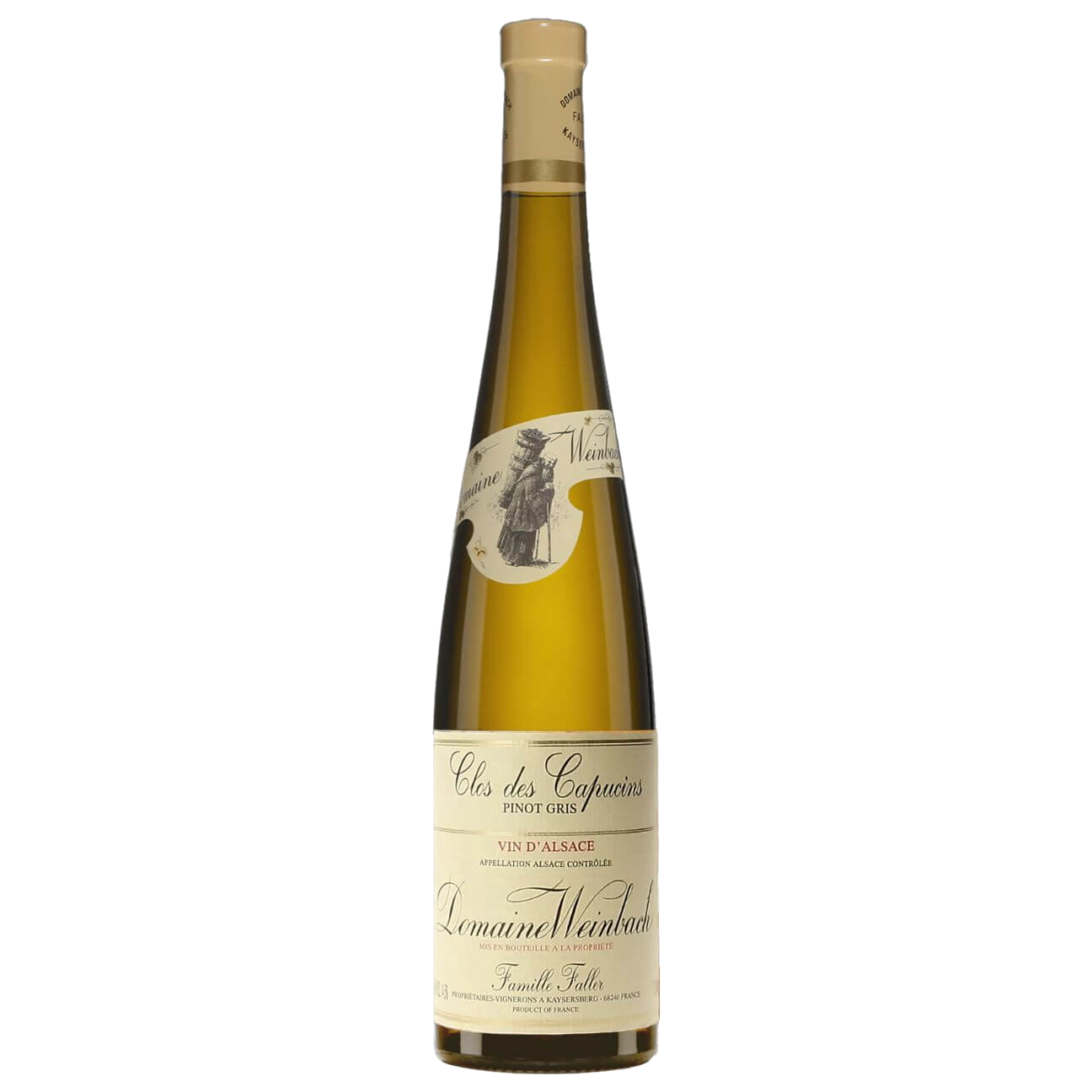 Weinbach Alsace Clos des Capucins Pinot Gris 2023 (6 Bottles) Alsace, France