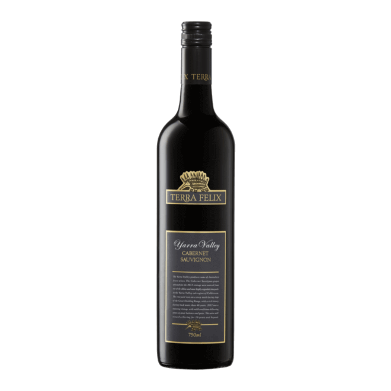 Terra Felix Cabernet Sauvignon Premium 2012 (6 Bottles) Yarra Valley, VIC