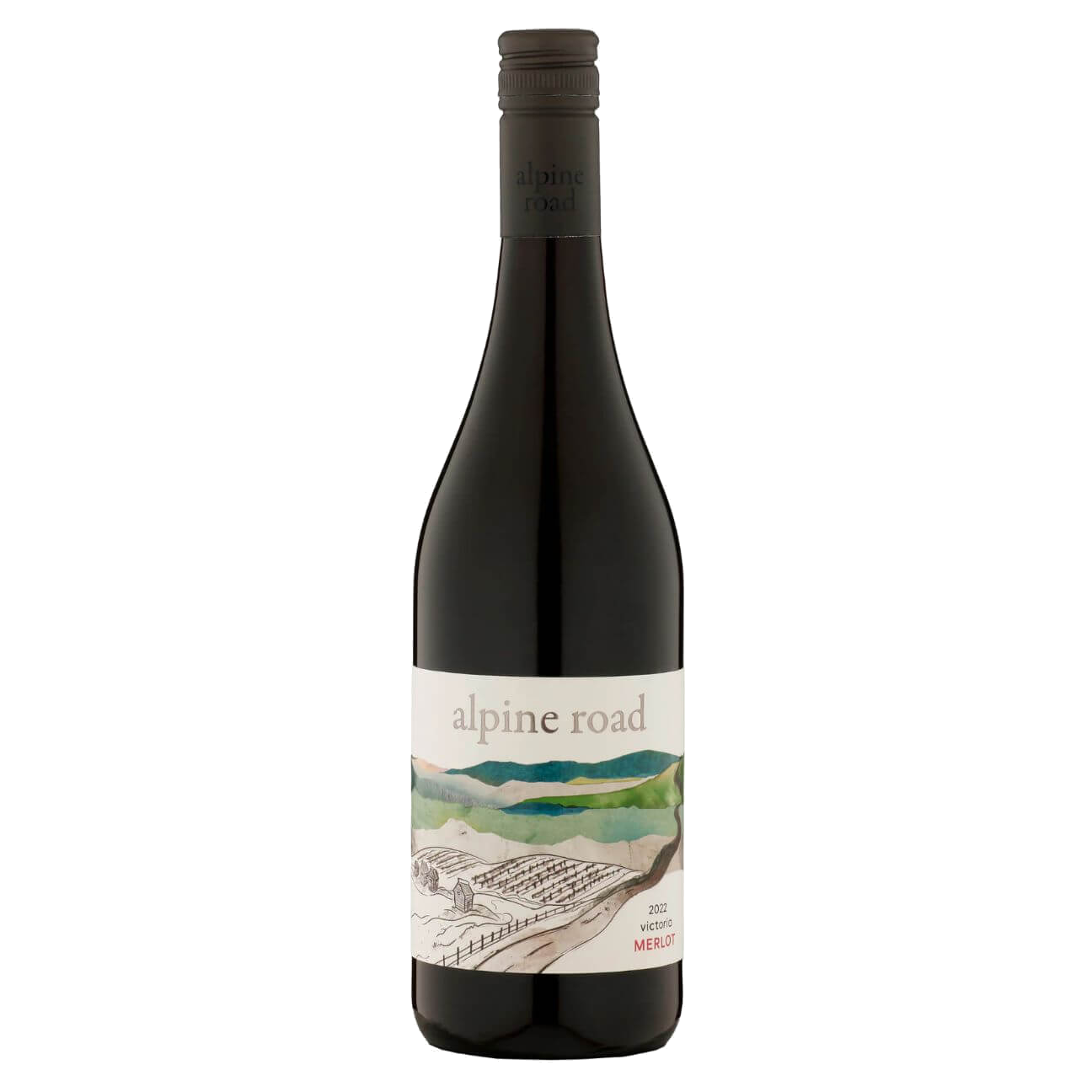 Gapsted Alpine Road Merlot 2022 (12 Bottles) King Valley, VIC