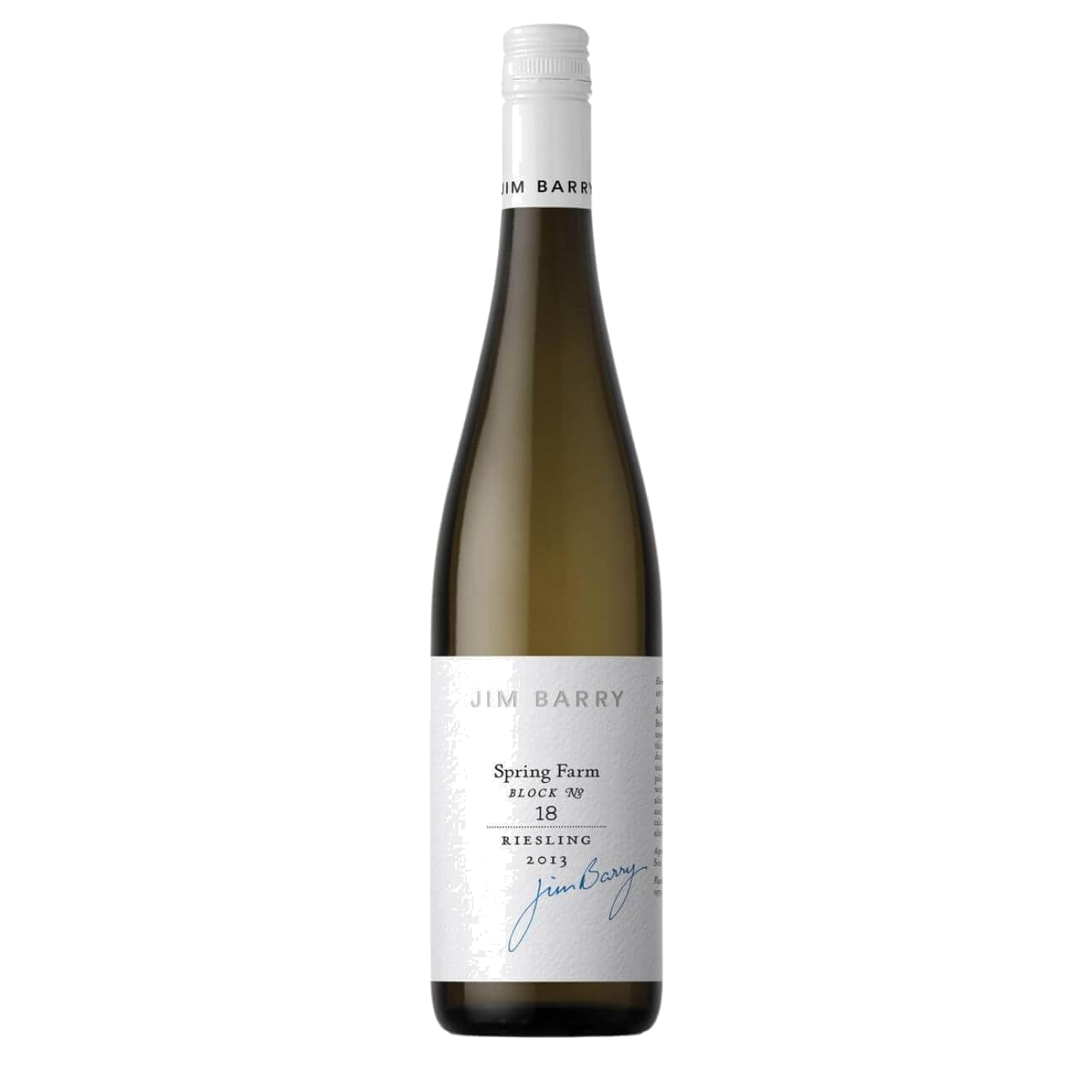 Jim Barry Spring Farm Block 18 Riesling 2015 (3 Bottles) Clare Valley, SA